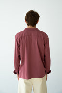 LONG SLEEVE POLO BURDEOS