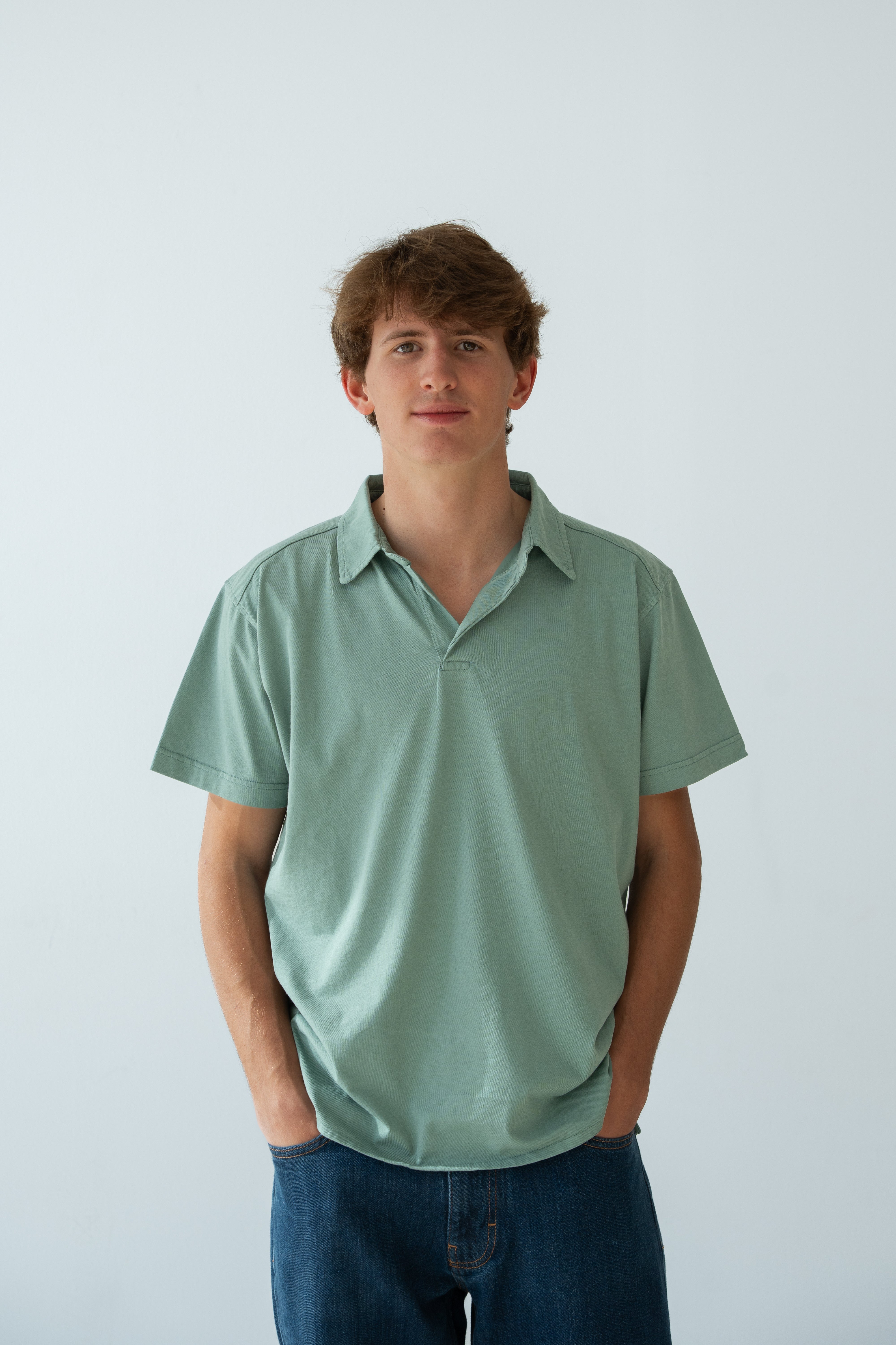 ESSENTIAL POLO GREEN