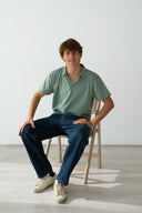 ESSENTIAL POLO GREEN