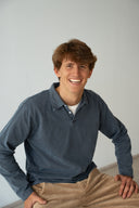 HEAVYWEIGHT LONG SLEEVE POLO