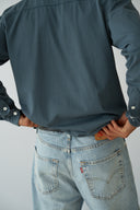 LONG SLEEVE POLO NAVY