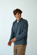 HEAVYWEIGHT LONG SLEEVE POLO